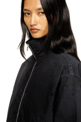 Women's High-neck technical JoggJeans jacket Black