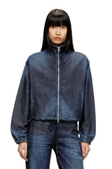 Women's High-neck JoggJeans jacket Blue