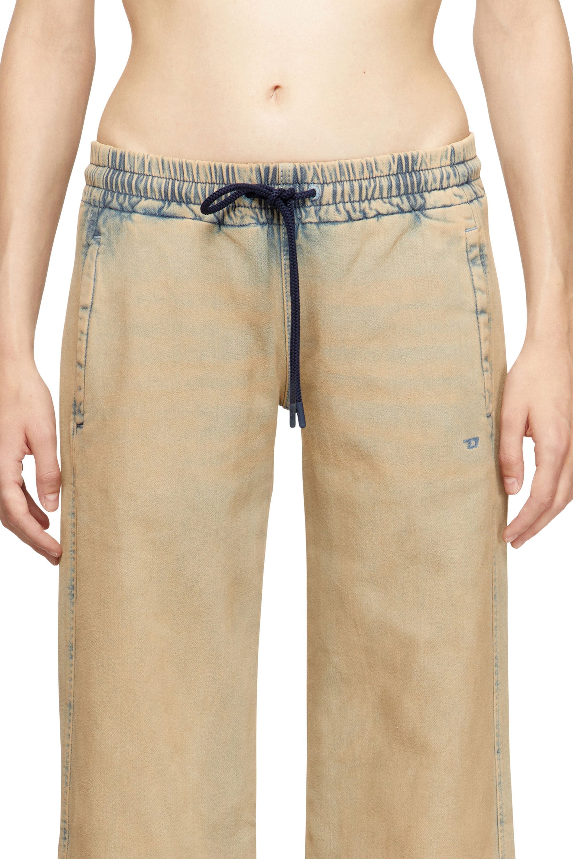 Women's Relaxed Jeans Blue/Beige 2078 D-Ainty Joggjeans®