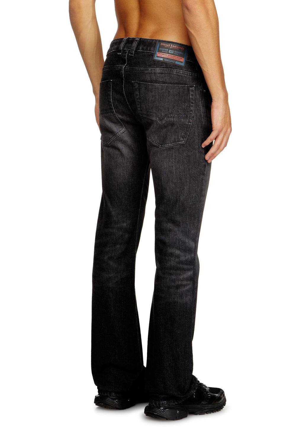 Men's Bootcut Jeans Black/Dark grey 2007 Zatiny