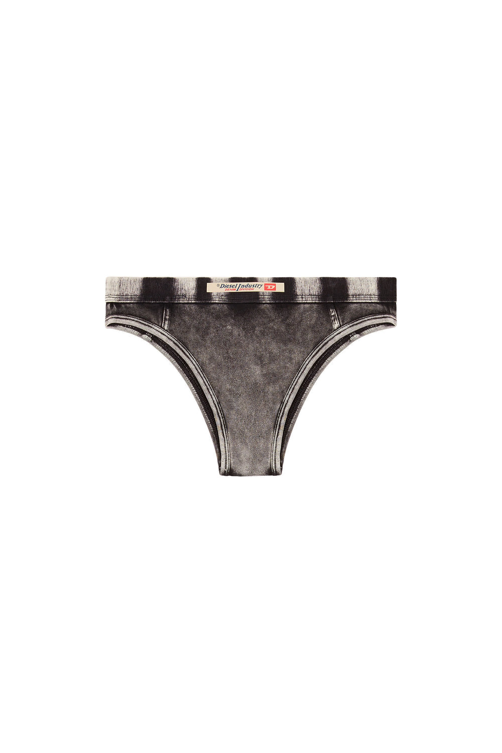 Women's Briefs in denim-effect jersey Grey