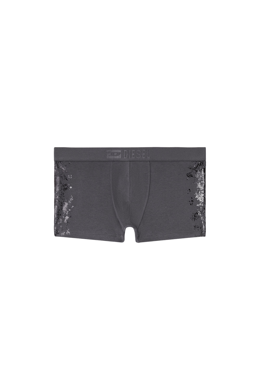 Men's Stretch-cotton boxers with tonal print Grey