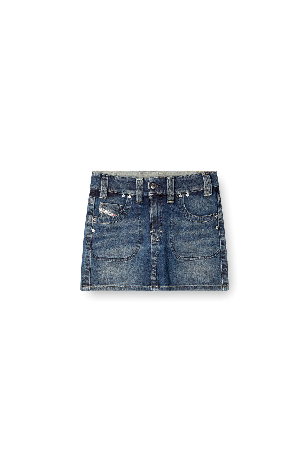 Women's Mini skirt in Rehab denim Blue