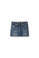 Women's Mini skirt in Rehab denim Blue