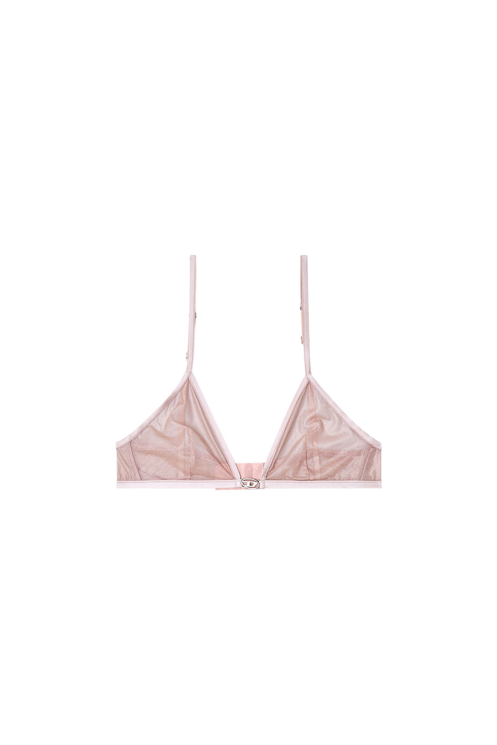 Women's Wireless bra with central Oval D Pink
