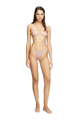 Women's Metallic briefs with Oval D detail Pink