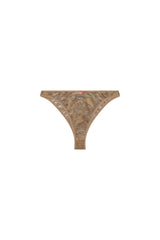 Women's Briefs in camo lace Brown