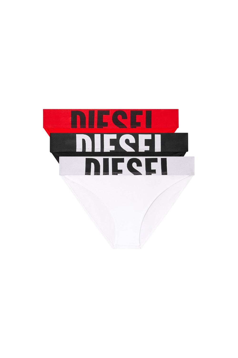 Women's Three-pack briefs with cut-off logo Multicolor