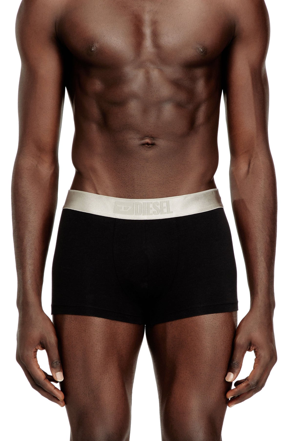 Men's Three-pack boxer briefs with small logo waistband Black