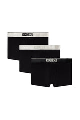 Men's Three-pack boxer briefs with small logo waistband Black