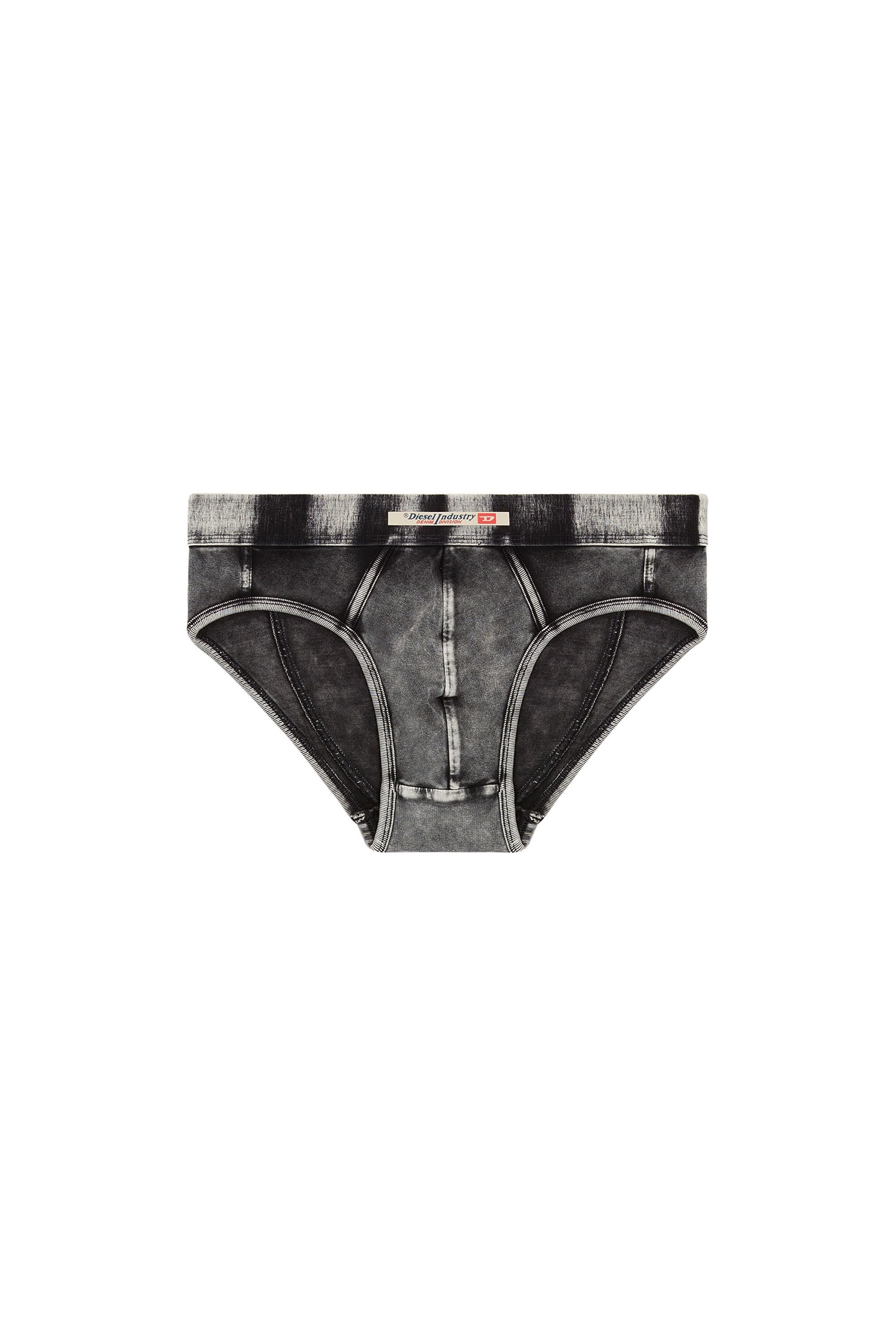 Men's Denim-effect briefs Black