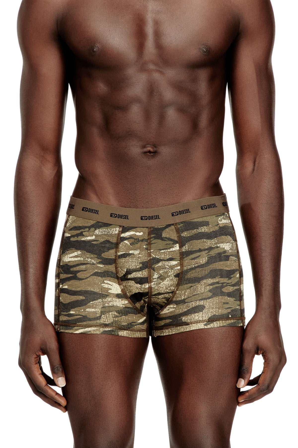 Men's 3-pack of boxer briefs plain and camo Multicolor