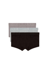 Men's Three-pack plain boxer briefs Multicolor