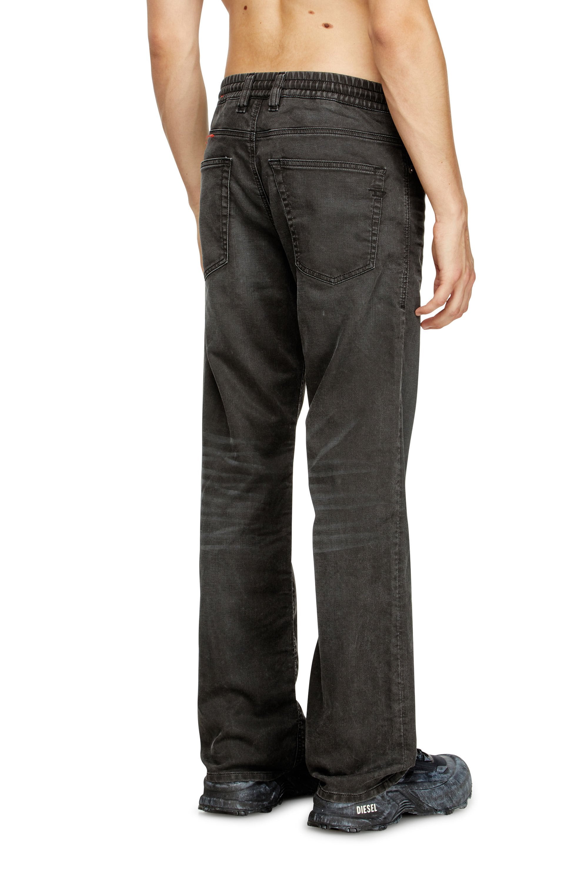 Men's Relaxed Jeans Black/Dark grey 2080 D-Reel Joggjeans®