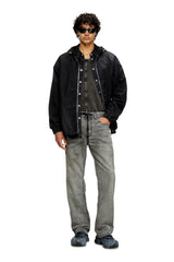 Men's Relaxed Jeans Black/Dark grey 2080 D-Reel Joggjeans®