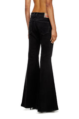 Women's Flare Jeans Black/Dark grey 1970 D-Bleess