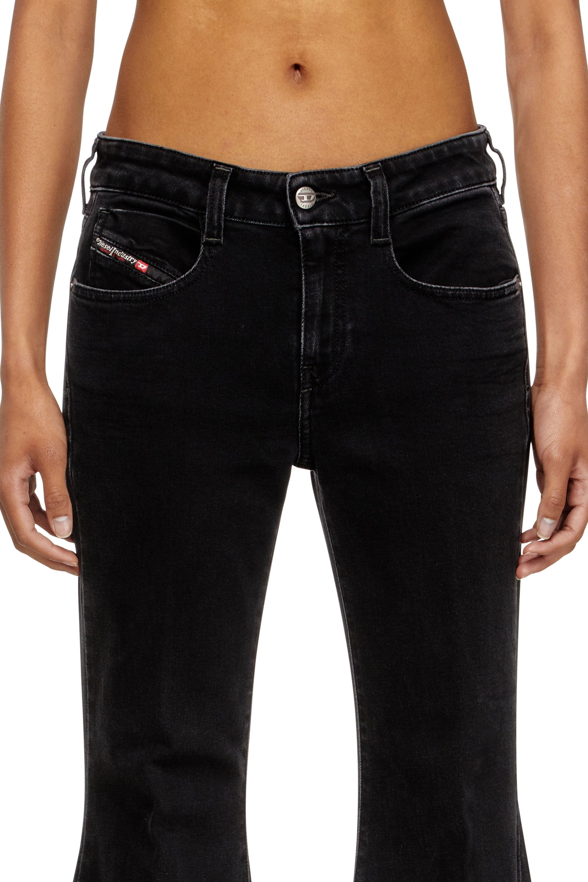 Women's Flare Jeans Black/Dark grey 1970 D-Bleess
