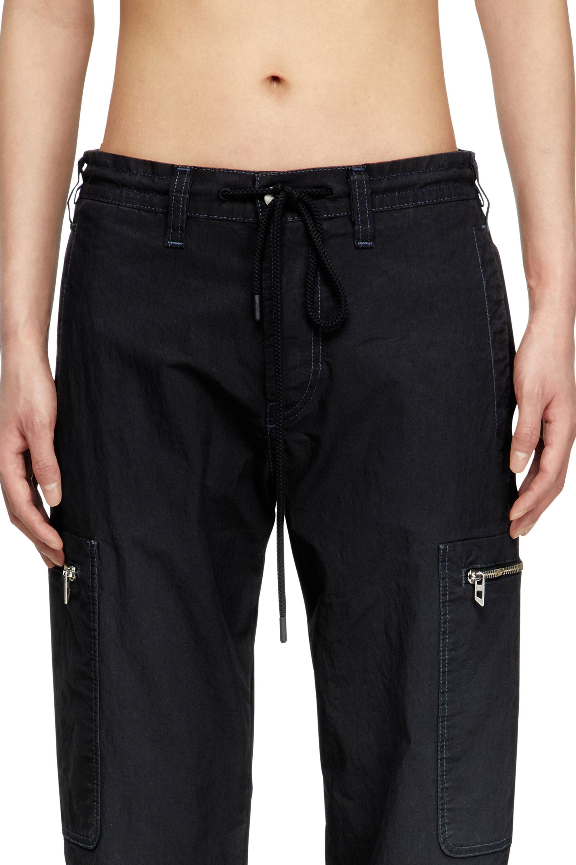 Women's Slim Jeans Black/Dark grey D-Lab JoggJeans®