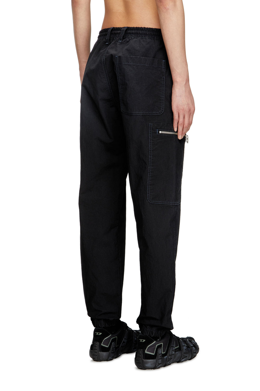 Women's Slim Jeans Black/Dark grey D-Lab JoggJeans®