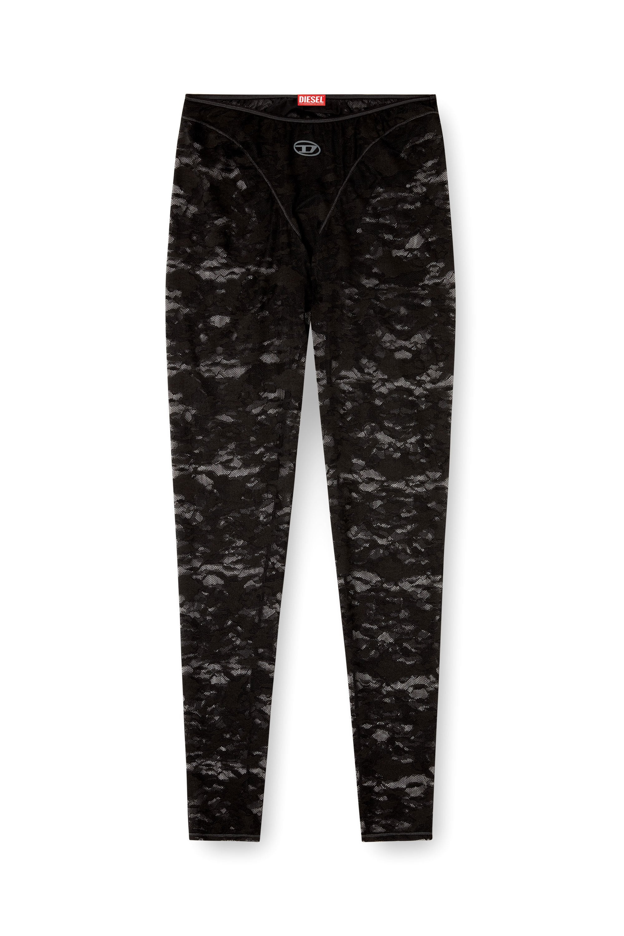 Women's Camo lace leggings Black