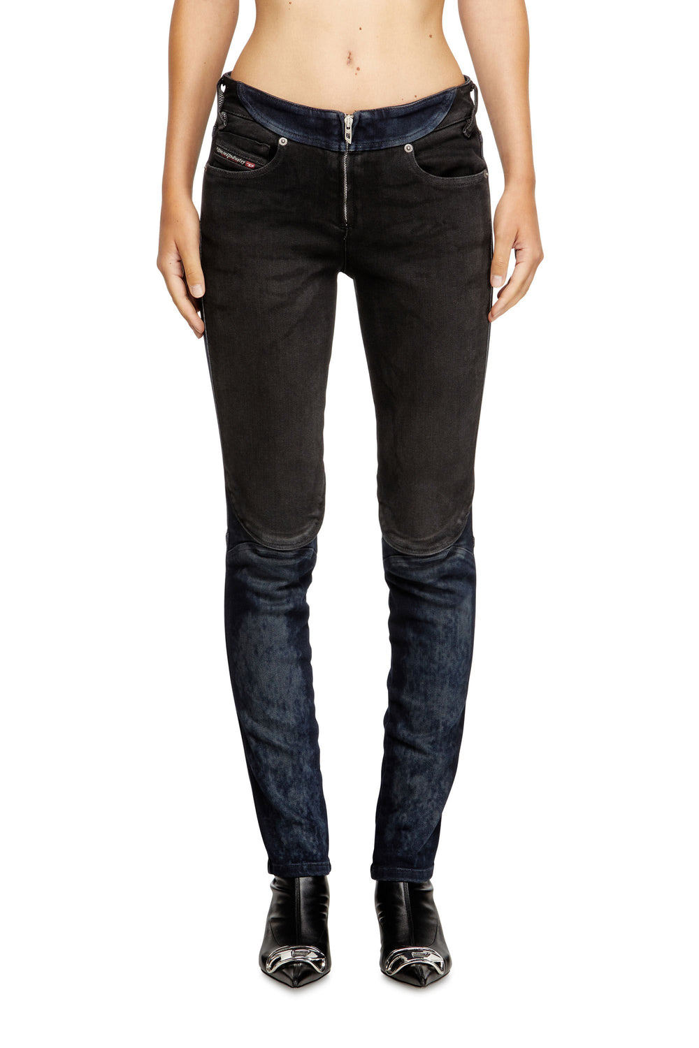 Women's Slim Jeans Dark Blue D-Bikee