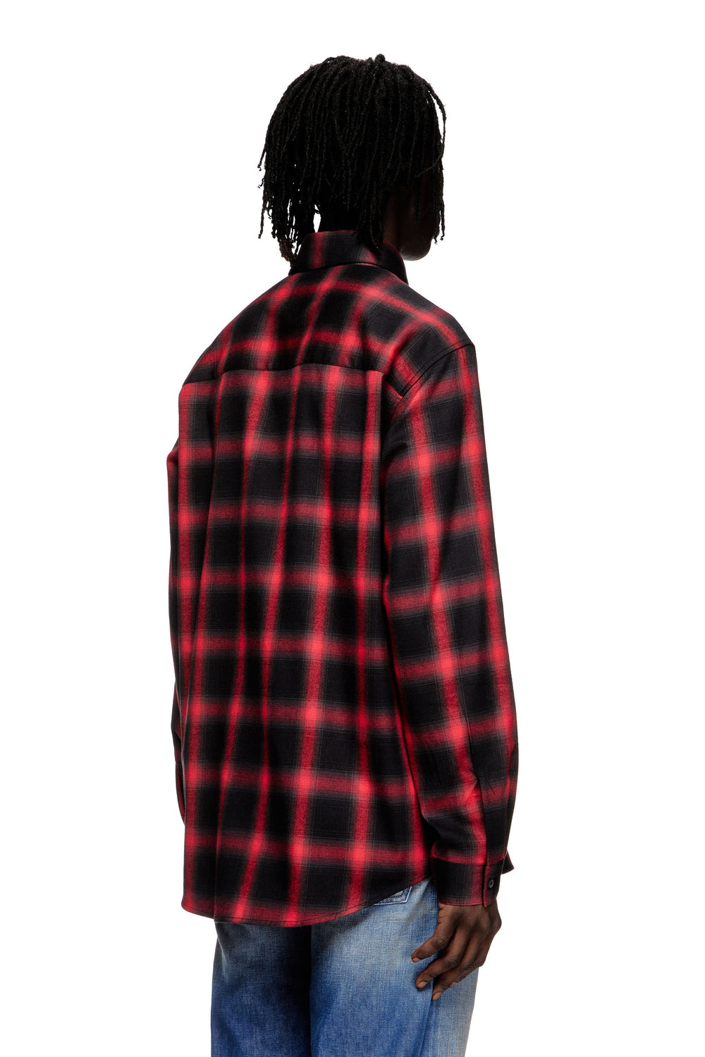 Men's Cotton shirt with embroidered logo Multicolor