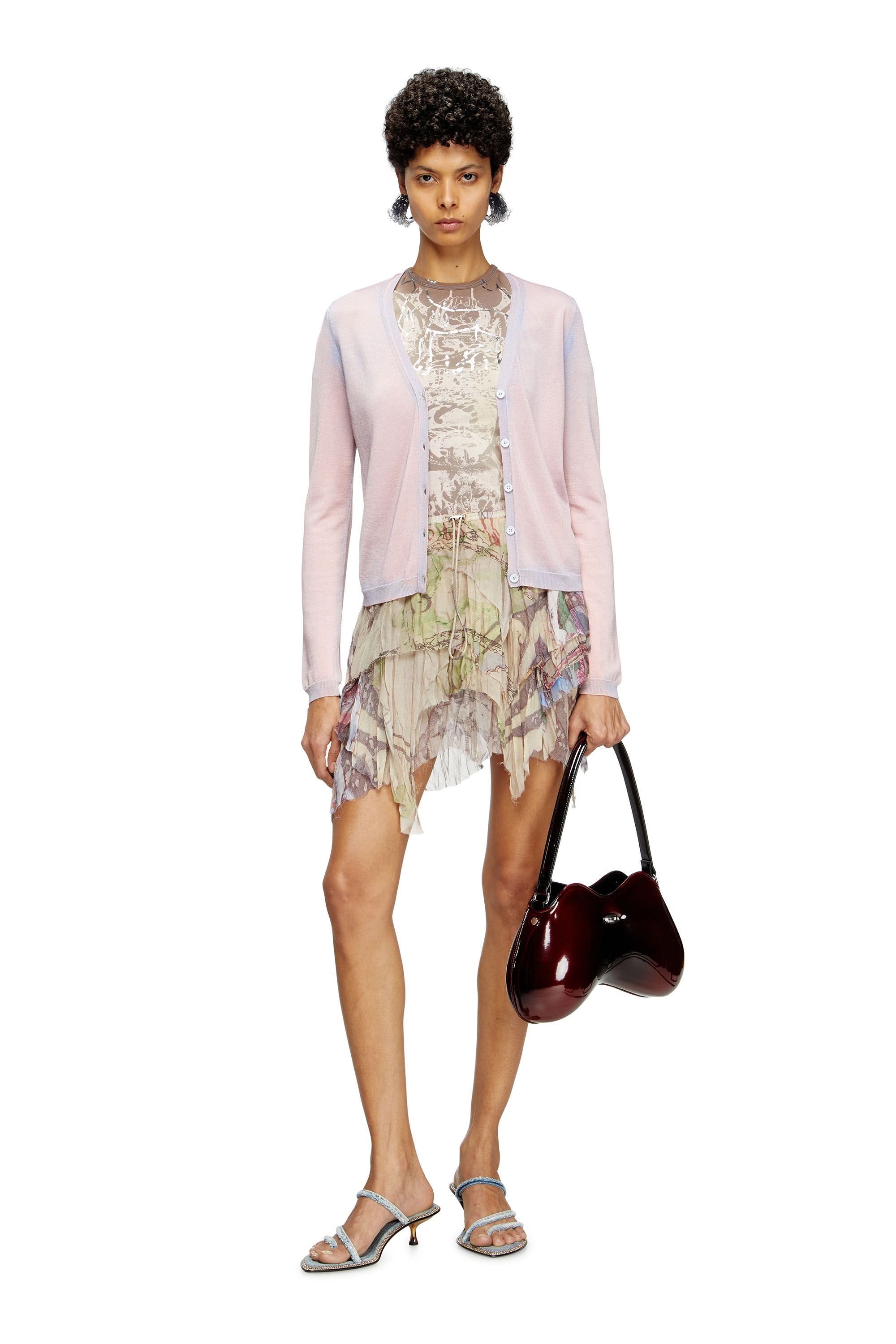 Women's Dégradé cardigan Pink