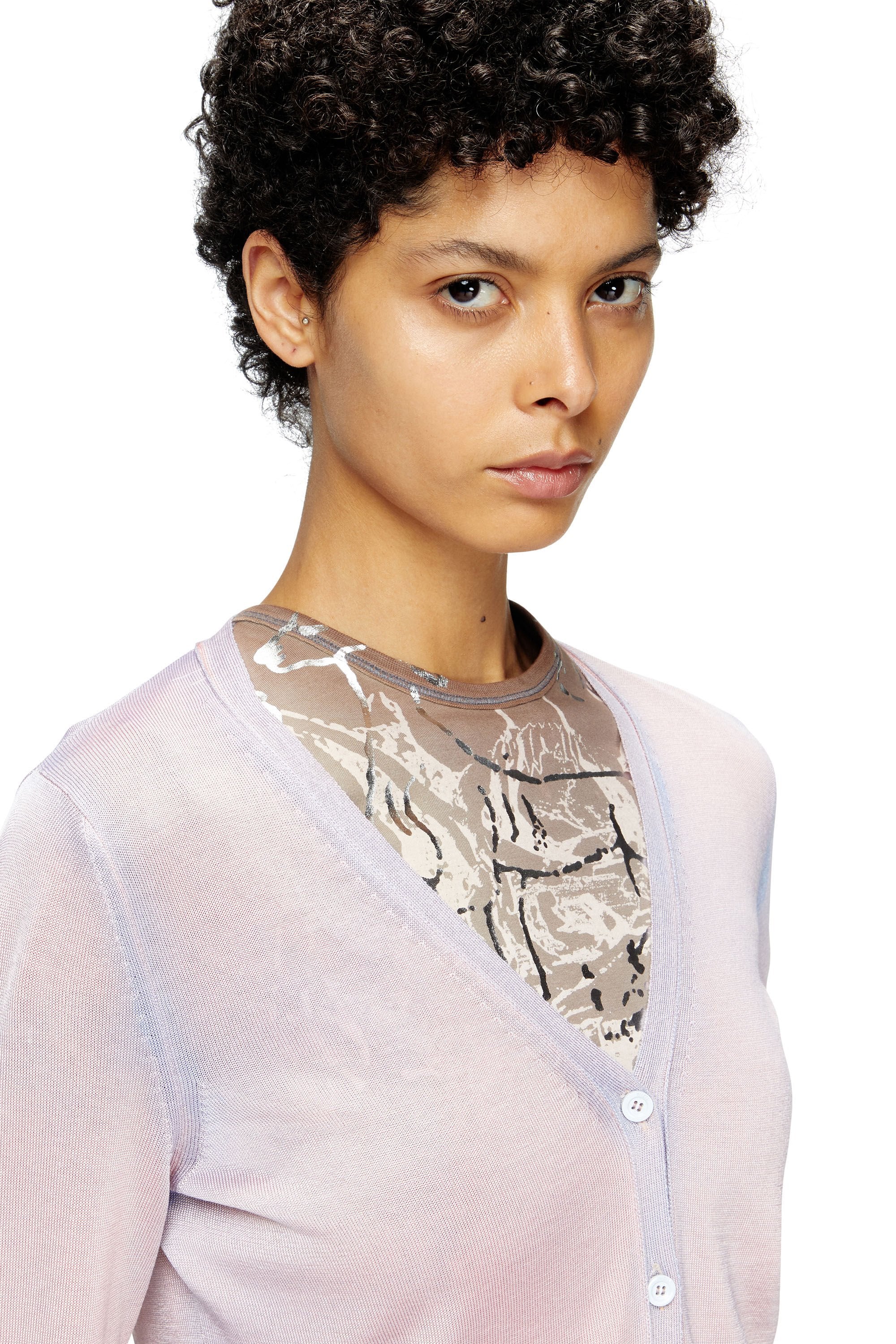 Women's Dégradé cardigan Pink