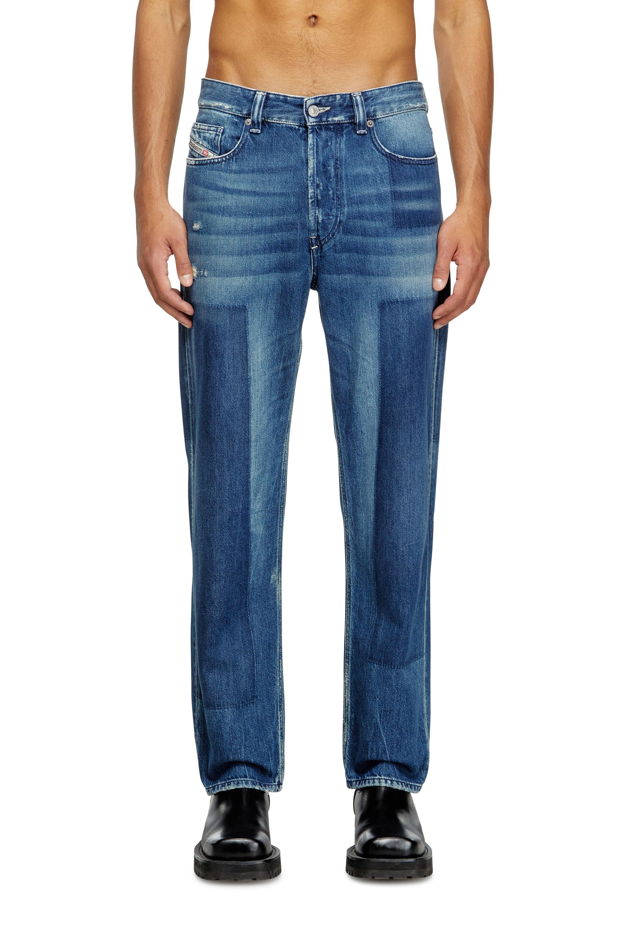 Men's Regular Jeans Dark Blue 2024 D-Macs
