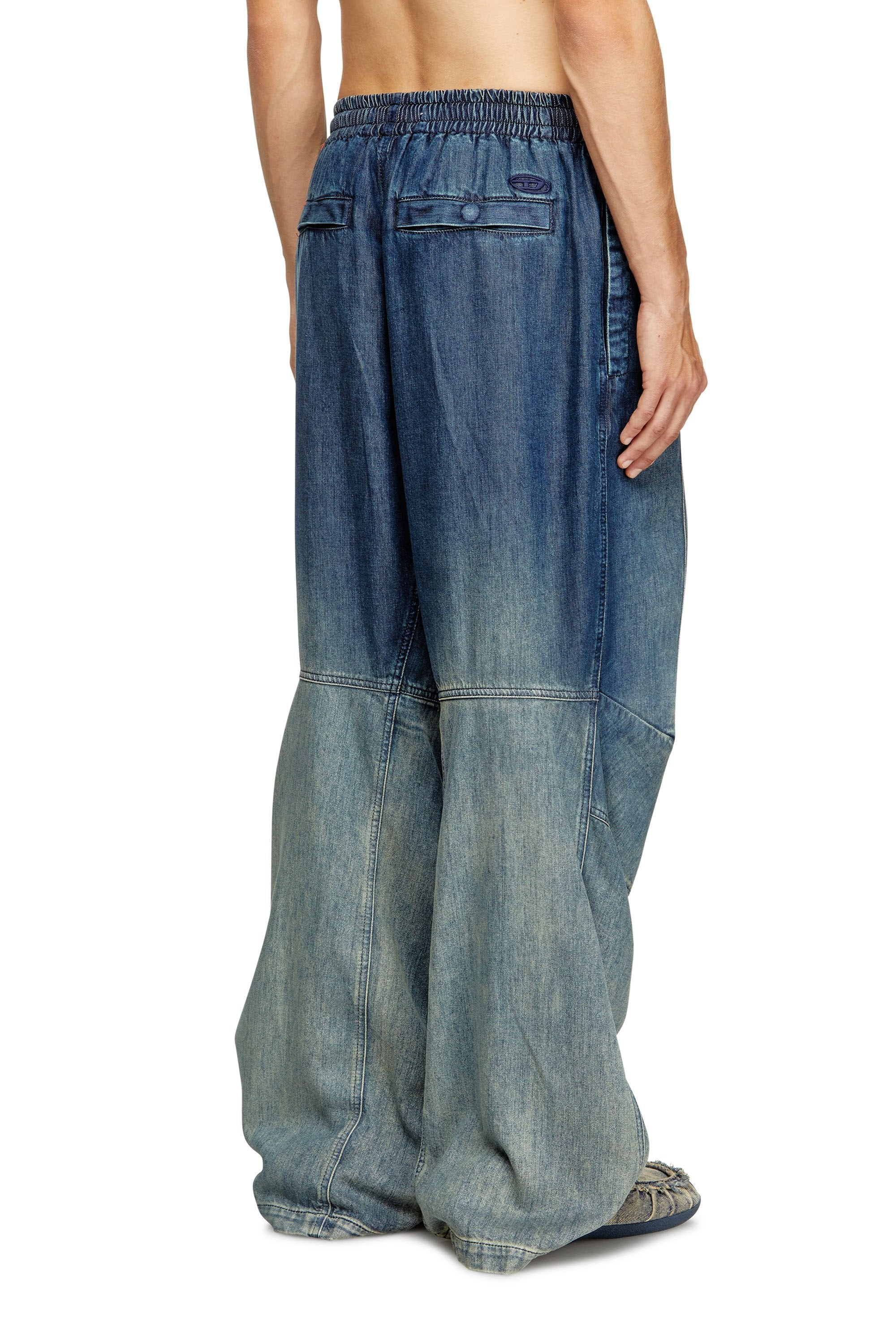 Men's Relaxed Jeans Dark Blue D-Pari