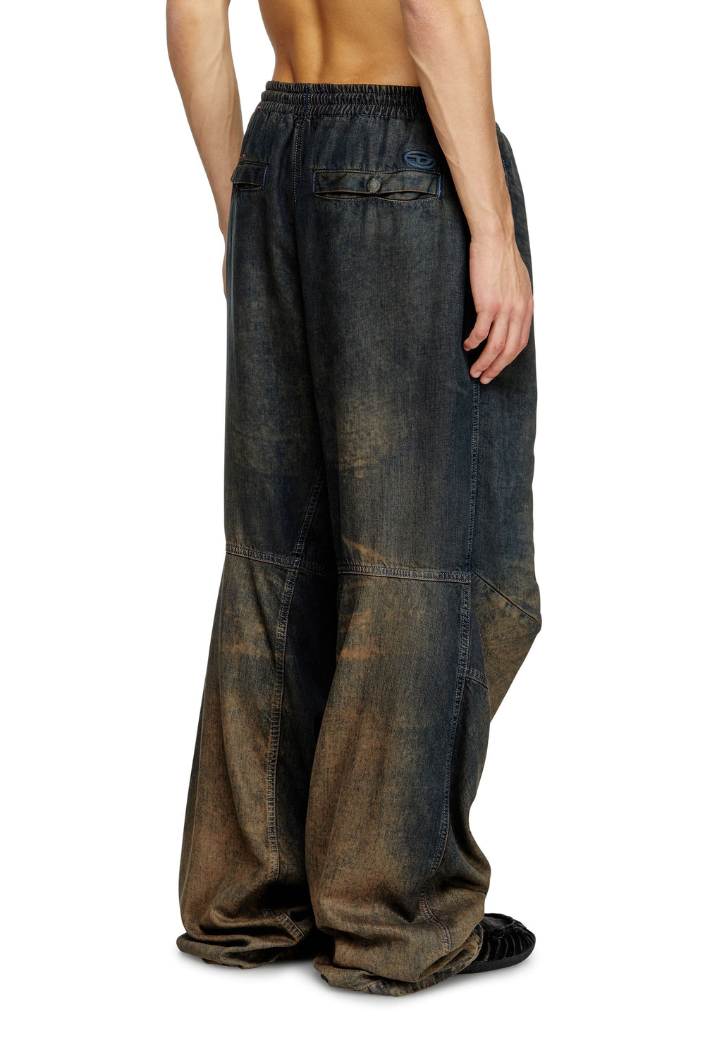 Men's Relaxed Jeans Dark Blue D-Pari