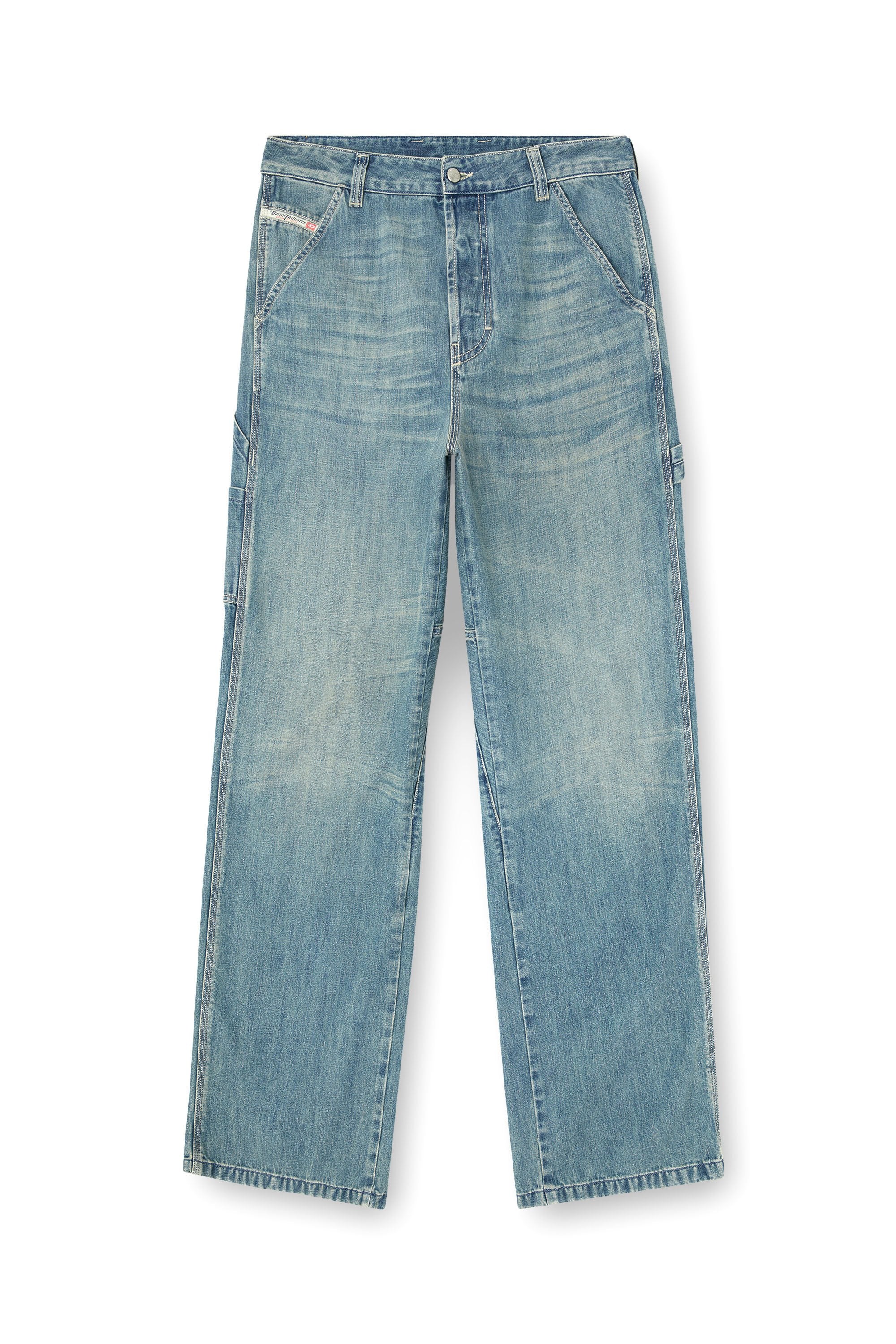 Men's Relaxed Jeans Light Blue D-Livery
