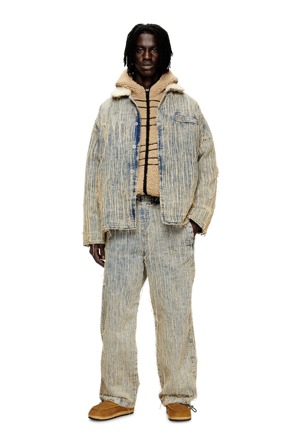 Women's Relaxed Jeans Medium blue D-Martial