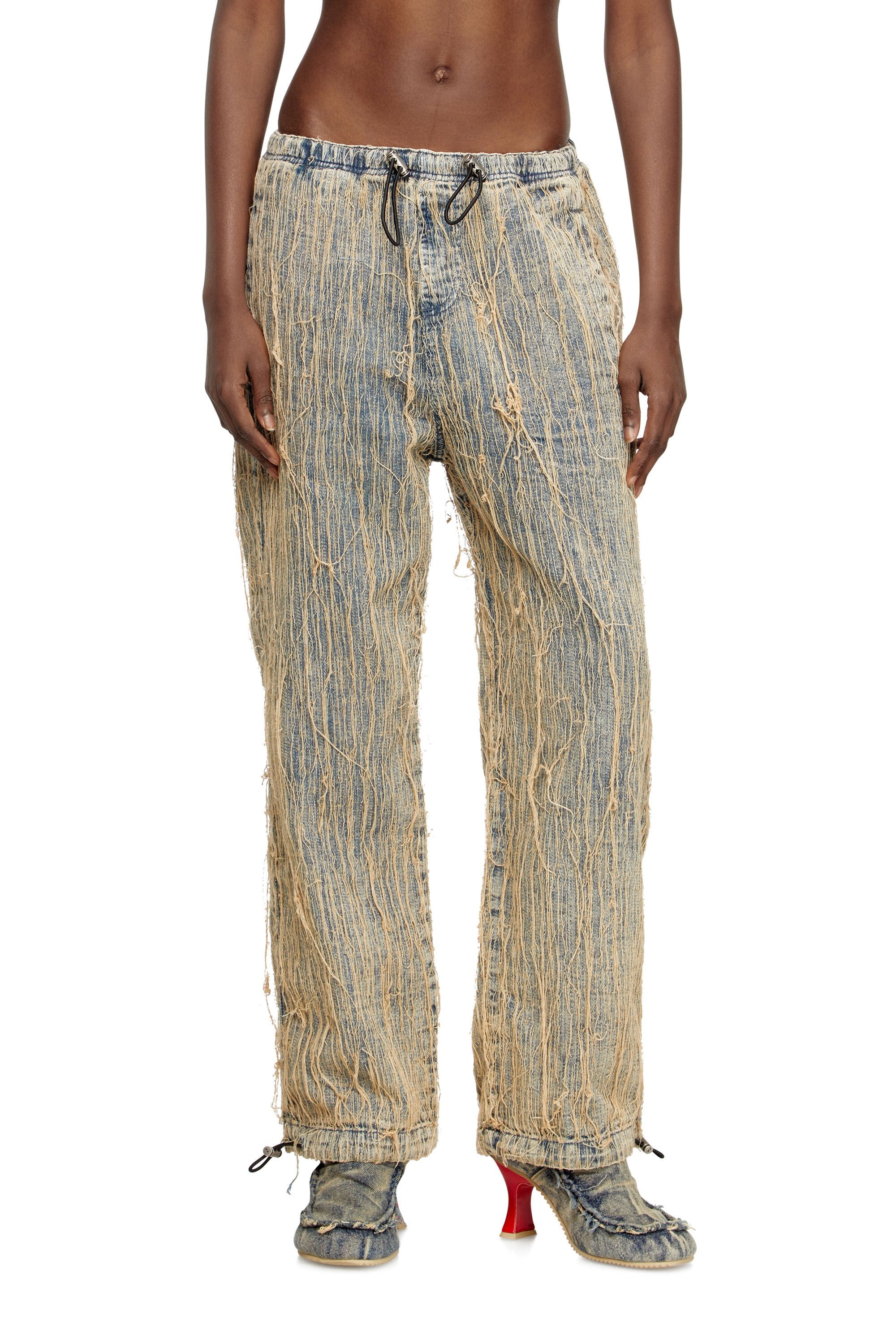 Women's Relaxed Jeans Medium blue D-Martial