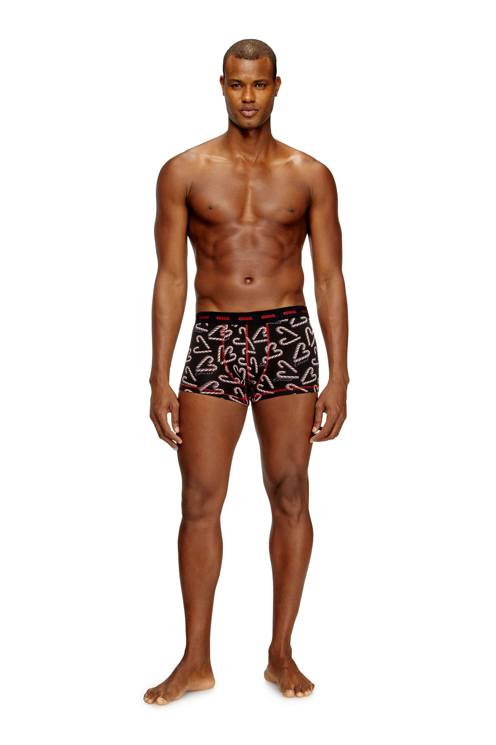 Men's Set of three stretch-cotton boxers Multicolor