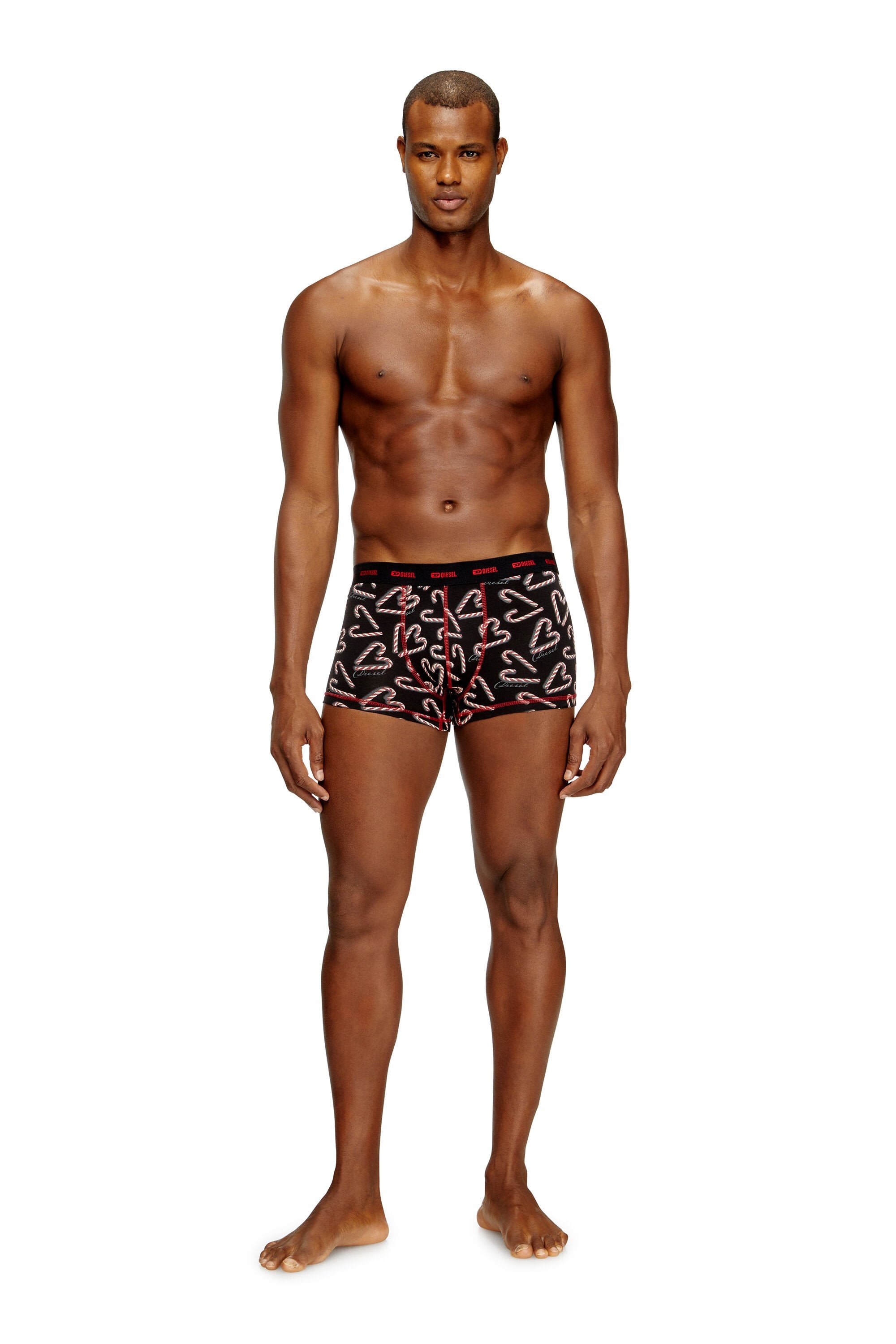 Men's Set of three stretch-cotton boxers Multicolor