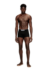 Men's 3-pack of jacquard stretch cotton boxers Black