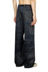 Men's Utility pants in cotton blend Black