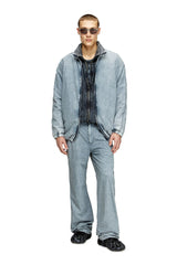 Men's Chino pants in recycled nylon taslan Blue