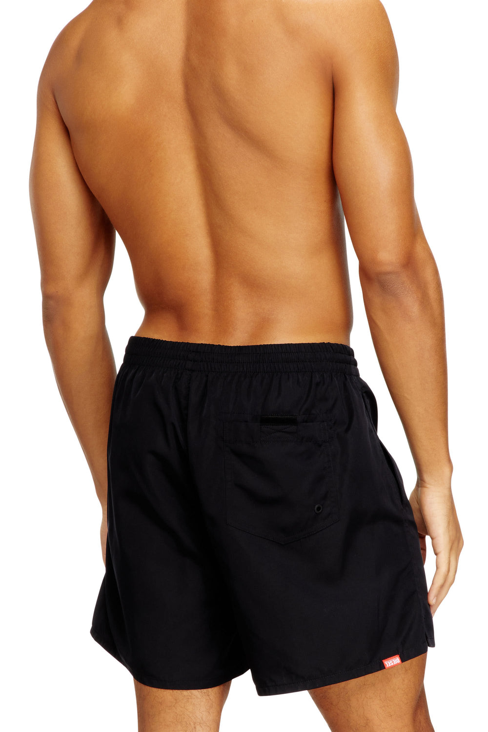 Men's Swim shorts with oversized logo print Blue