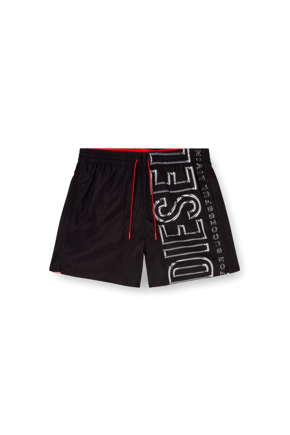 Men's Swim shorts with oversized logo print Blue