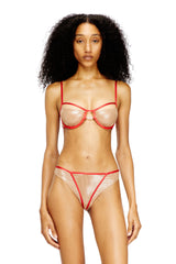 Women's Underwire bra with contrasting trims Pink