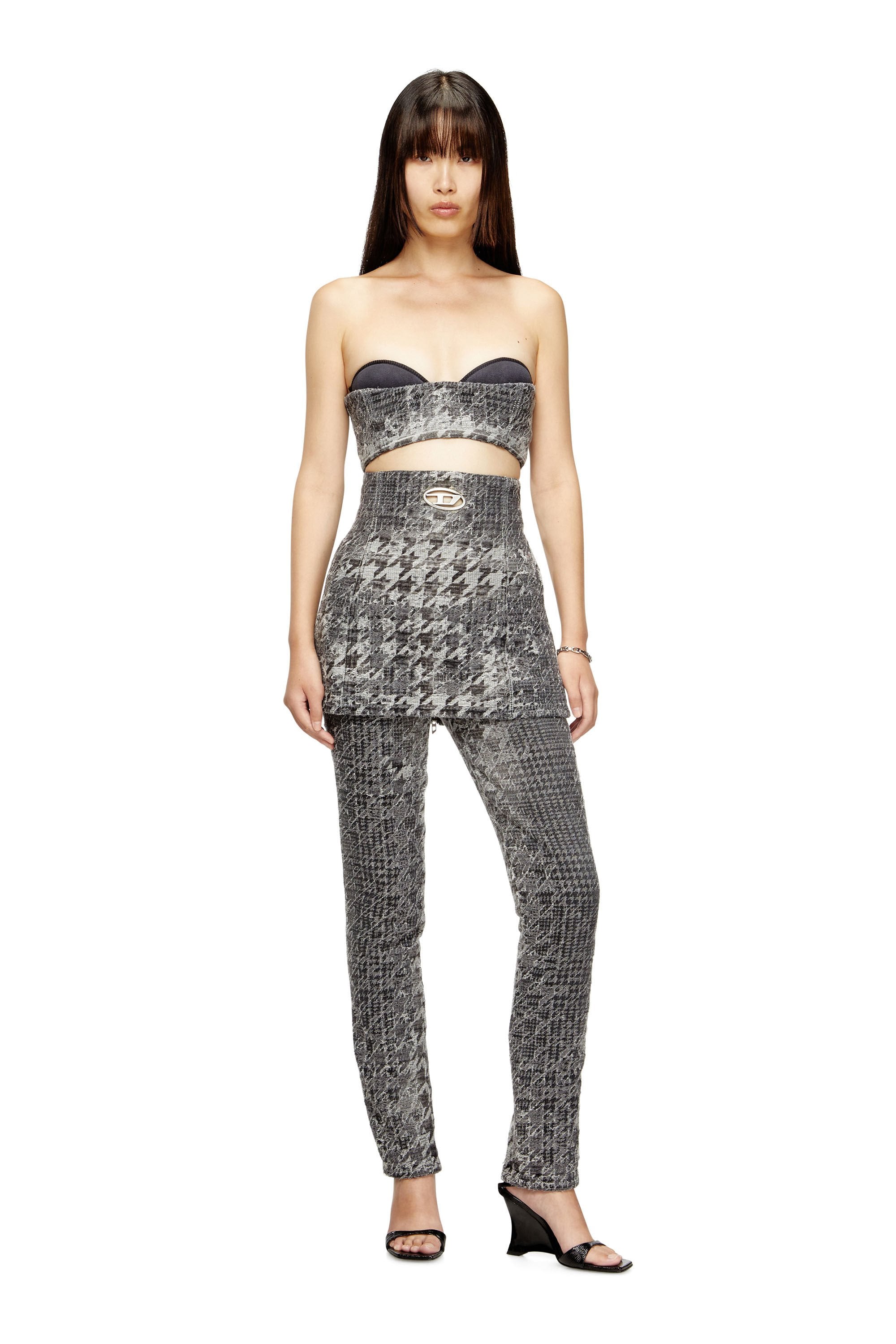 Women's Slim Jeans Black/Dark grey 1992 D-Jiann