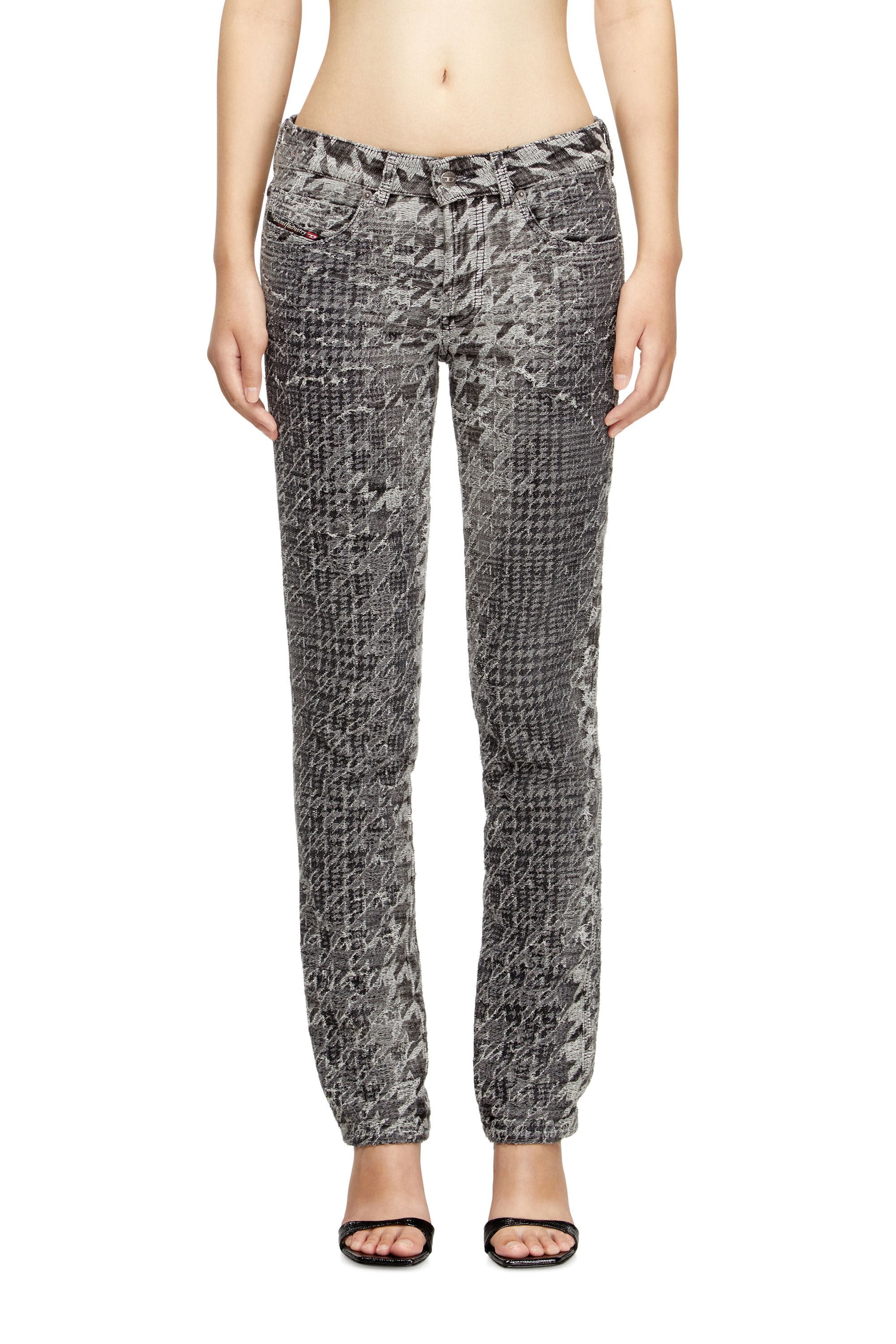 Women's Slim Jeans Black/Dark grey 1992 D-Jiann