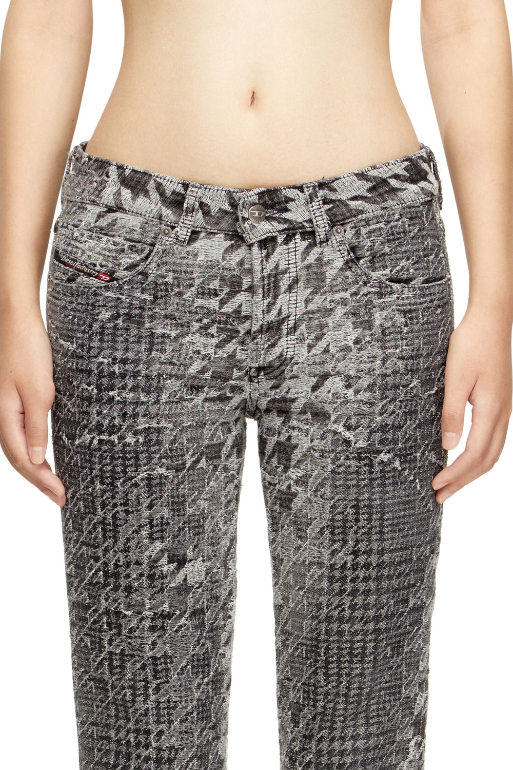 Women's Slim Jeans Black/Dark grey 1992 D-Jiann