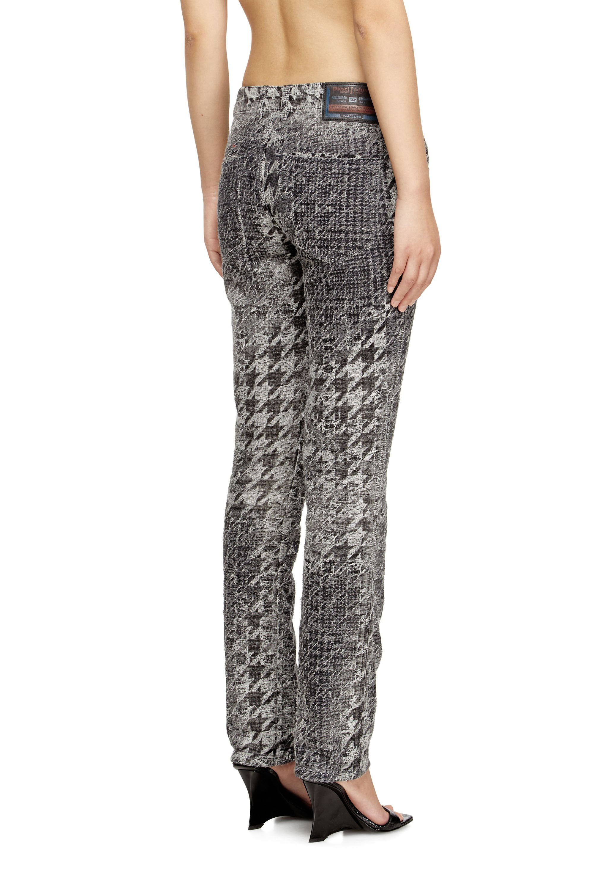 Women's Slim Jeans Black/Dark grey 1992 D-Jiann