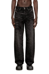 Men's Relaxed Jeans Black/Dark grey 2001 D-Macro