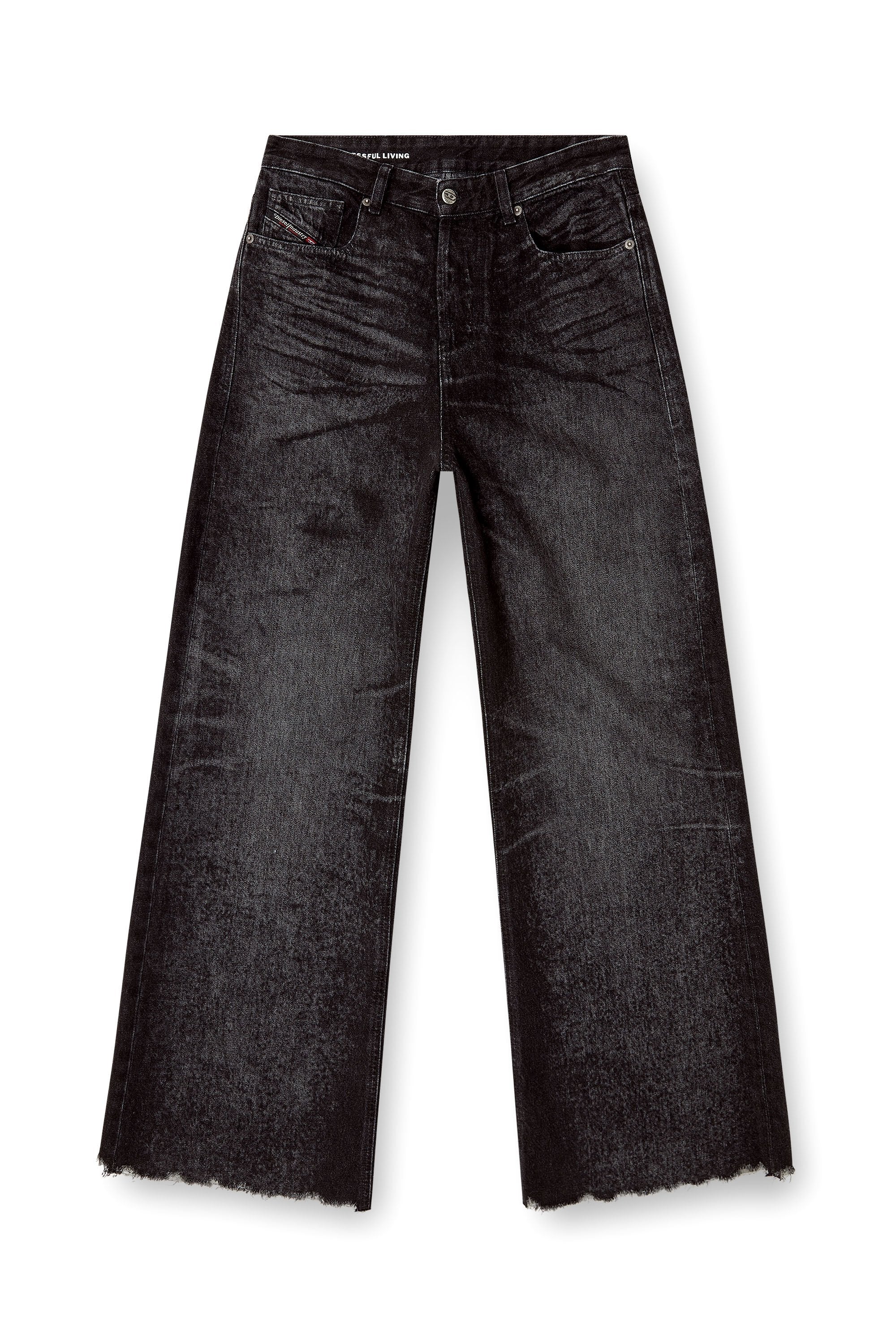 Women's Relaxed Jeans Black/Dark grey 1996 D-Sire