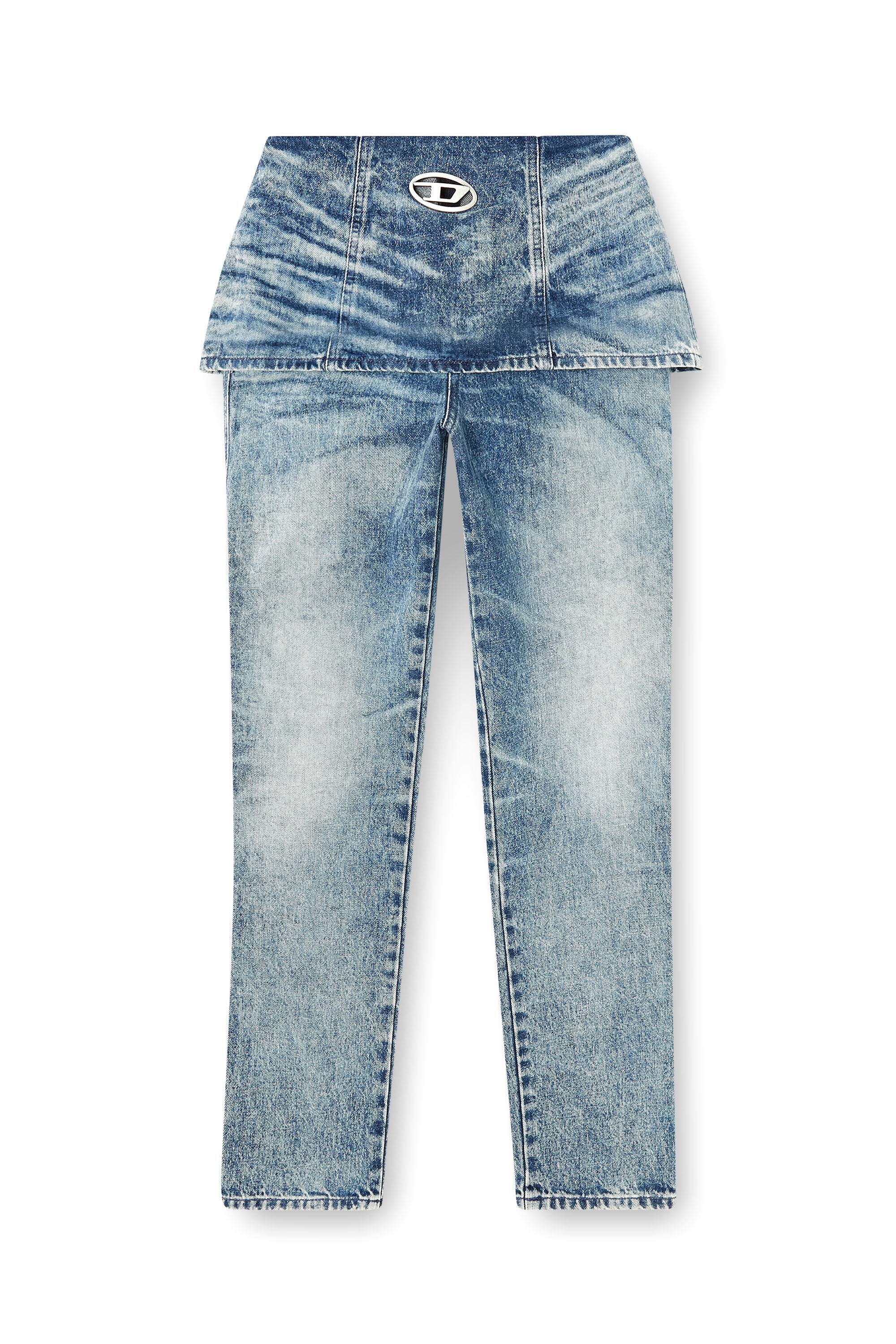 Women's Slim Jeans Light Blue D-Hourjian