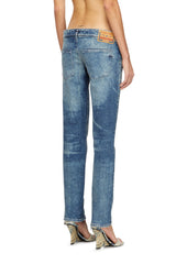 Women's Regular Jeans Medium blue D-Waisty